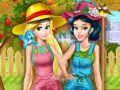 Jogo Princesas Trabalhando no Jardim online