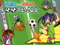 Jogo Futebol de Yuki e Rina online