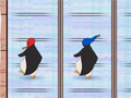 Jogo Corrida do Pinguim com Peixes online