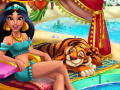 Jogo Princesa Árabe na Piscina online