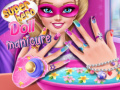 Jogo Manicure de boneca super-herói online