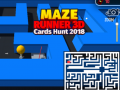 Jogo Maze Runner 3D: Caça às Cartas 2018 online