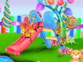 Jogo Limpeza do Jardim de Doces online