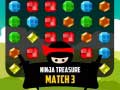 Jogo Ninja Tesouro Match 3 online