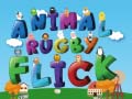 Jogo Animais Rugby Flick online