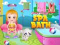 Jogo Banho de Spa da Bebé Hazel online