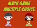 Jogo Jogo de Matemática de Múltipla Escolha online