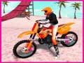 Jogo Acrobacias de Motocross na Praia online