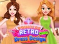 Jogo Design de Vestido Retro Chic para Princesa online