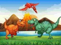 Jogo Dinossauros Coloridos Match 3 online