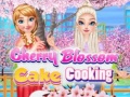 Jogo Cozinhando Bolo de Flores de Cerejeira online