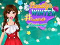 Jogo Desafio de Hashtag de Inverno da Beleza online