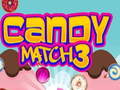 Jogo Candy Match 3 online