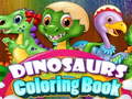 Jogo Livros de Colorir de Dinossauros online