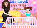 Jogo Bebê Taylor Cuidadora de Crianças online