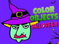 Jogo Objetos Coloridos Halloween online