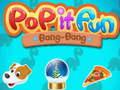 Jogo Pop it Diversão Bang-Bang online