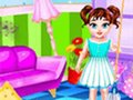 Jogo Limpeza da casa bagunçada com a bebè Taylor online