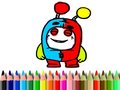 Jogo De Volta às Aulas: Livro de Colorir OddBods online