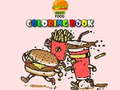 Jogo Livro de Colorir de Fast Food online