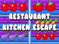 Jogo Escape da Cozinha do Restaurante online