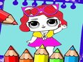 Jogo Livro de Colorir Bonecas online