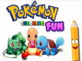 Jogo Diversão de Colorir Pokémon online