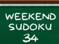 Jogo Sudoku de Fim de Semana 34 online