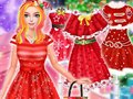 Jogo Vestir a Princesa de Natal online