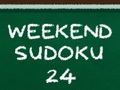 Jogo Sudoku de Fim de Semana 24 online