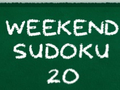 Jogo Sudoku de Fim de Semana 20 online