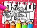 Jogo Livro de Colorir do Deadpool online