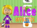 Jogo Mundo dos Opostos de Alice online