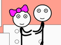 Jogo Fuga do Stickman - História de Amor online