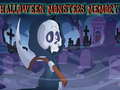 Jogo Memória dos Monstros de Halloween online