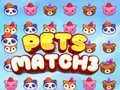 Jogo Animais Match3 online