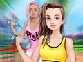 Jogo Vestir Meninas Fitness online