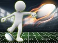 Jogo Corrida e Chute de Rugby Stickman online