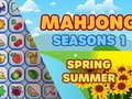 Jogo Mahjong Temporadas 1 Primavera Verão online