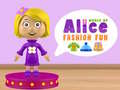 Jogo Mundo da Moda da Alice online