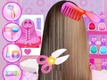 Jogo Salão de Cabelo: Vestir a Menina online