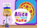 Jogo Mundo da Alice: Quebra-Cabeça de Comida online