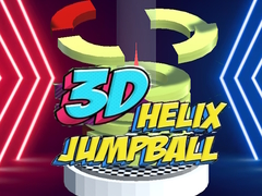 Jogo Bola de Salto Helicoidal 3D online