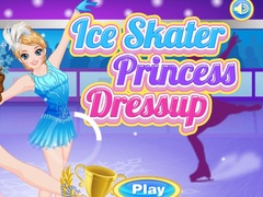 Jogo Vestido da Princesa Patinadora online