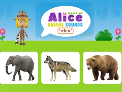 Jogo Mundo dos Sons dos Animais da Alice online