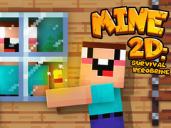 Jogo Mine 2D Sobrevivência Herobrine online