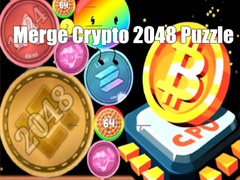 Jogo Mesclar Crypto 2048 Quebra-Cabeça online