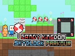 Jogo Parkour do Reino Doce Skyblock online