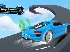 Jogo Acrobacias de Carro na Mega Rampa online