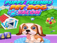 Jogo Salão de Cães Amigos Filhotes online